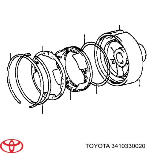  Toyota 3410330020 ціна, від 25.33 USD