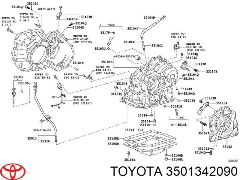 3501342090 Toyota 