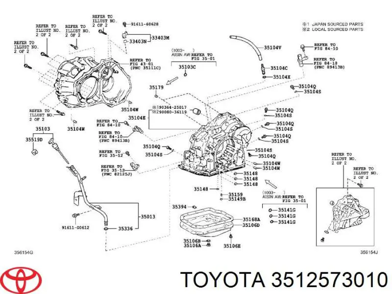  Toyota 3512573010 ціна, від 1.94 USD
