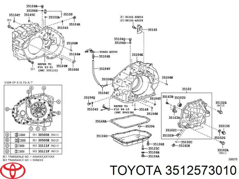  3512573010 Toyota