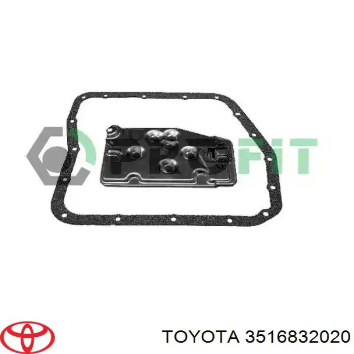 3516832020 Toyota Прокладка піддону АКПП