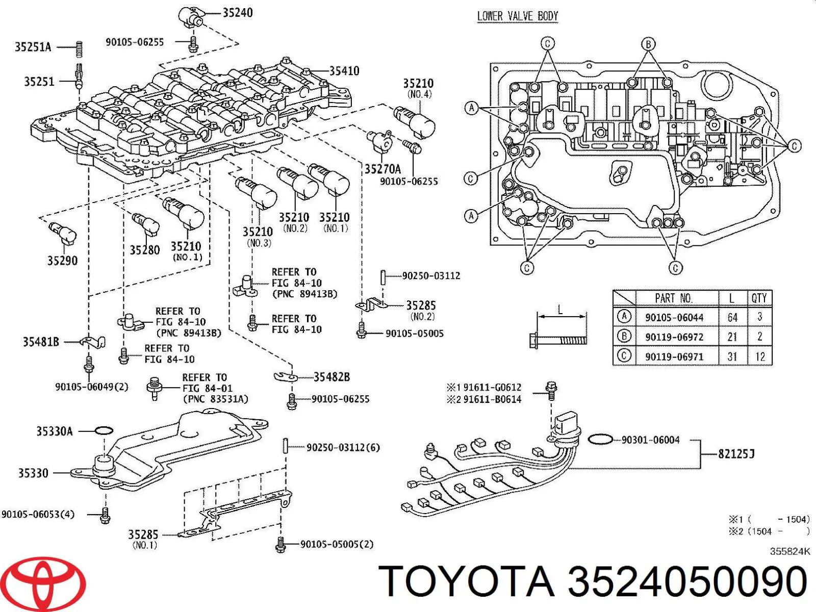 3524050090 Toyota 