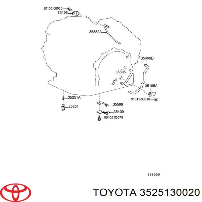  3525130020 Toyota