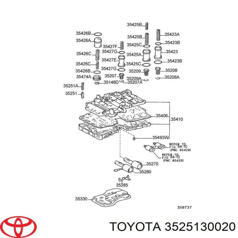  Toyota 3525130020 ціна, від 25.40 USD
