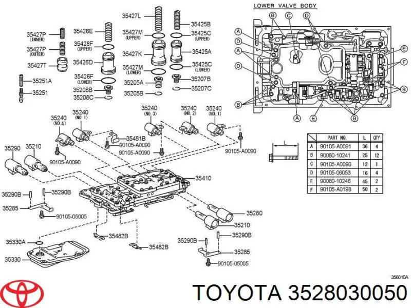 Соленоїд перемикання Toyota 3528030050 ціна, від 107.01 USD