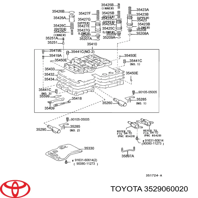  Toyota 3529060020 ціна, від 110.30 USD