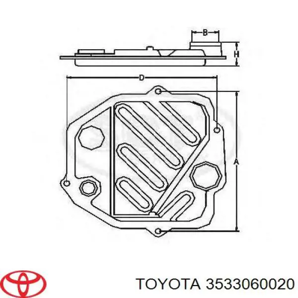Фільтр АКПП FTA112 Ashika