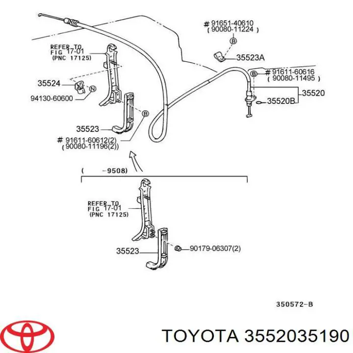 3552035190 Toyota 