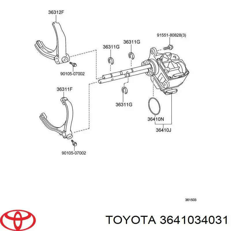  Toyota 3641034031 ціна, від 1148.31 USD