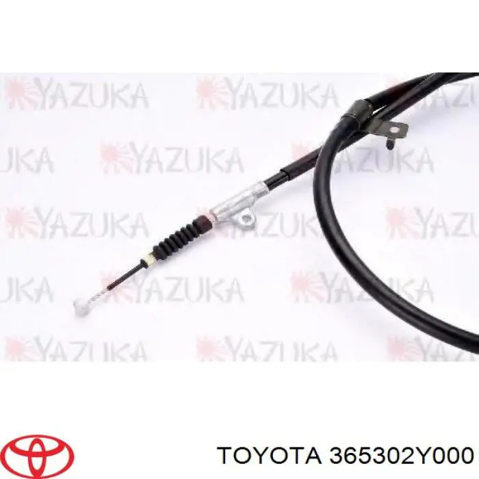 365302Y000 Toyota Трос ручного гальма задній, правий