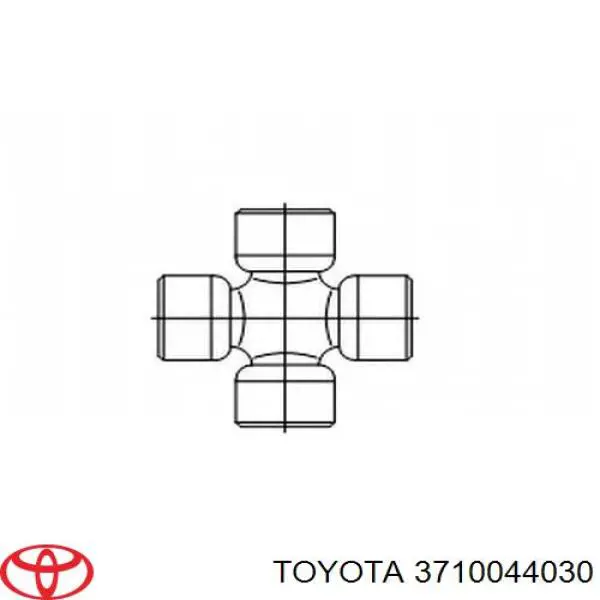Вал карданний задній, у зборі Toyota 3710044030 ціна, від 72.54 USD