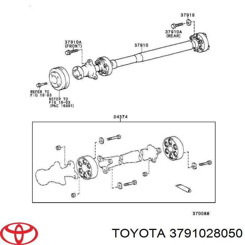 3791028050 Toyota 