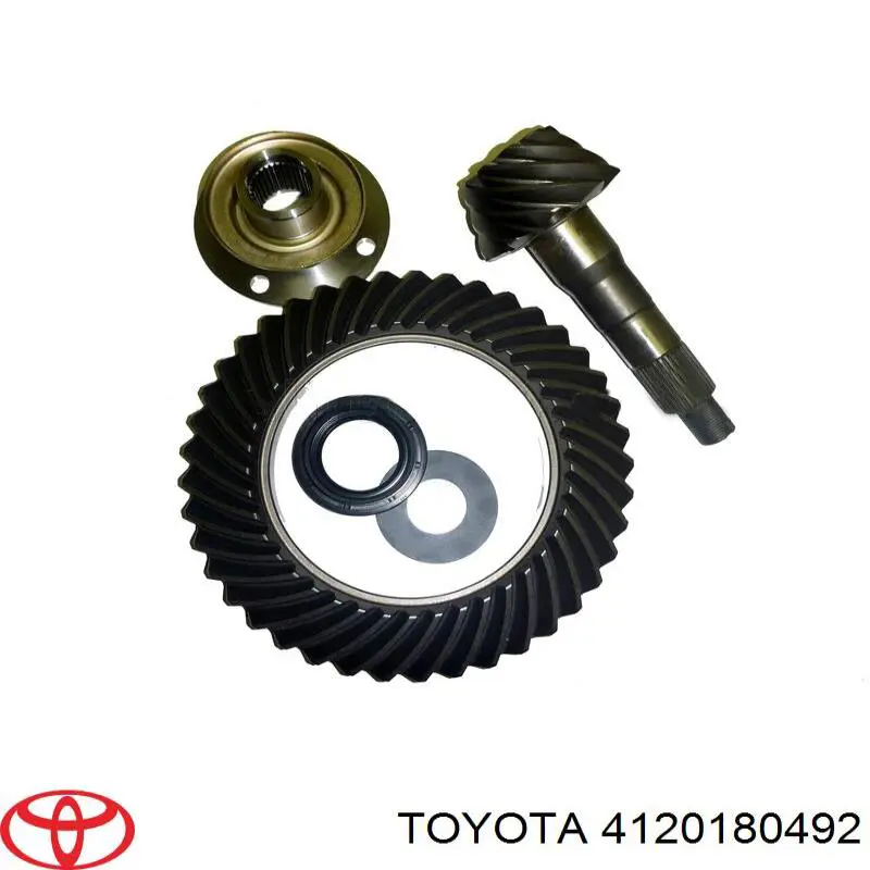 Головна пара заднього моста Toyota 4120180492 ціна, від 515.93 USD