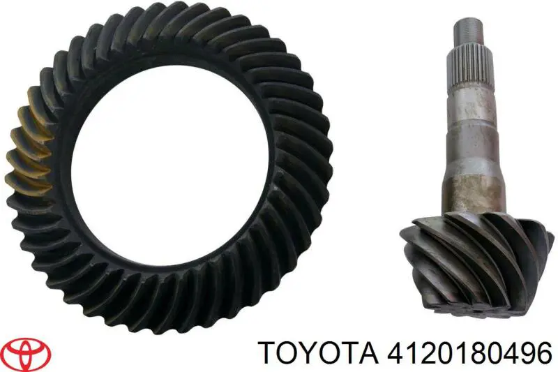 Головна пара заднього моста Toyota 4120180496 ціна, від 703.15 USD