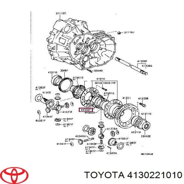 4130221010 Toyota 