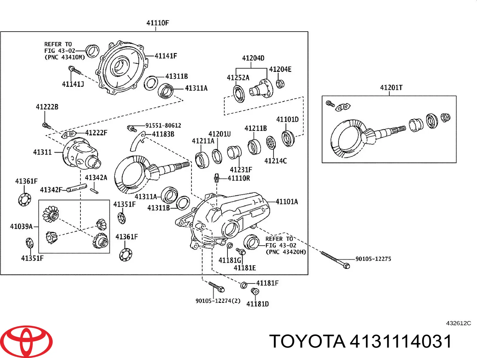  Toyota 4131114031 ціна, від 86.30 USD