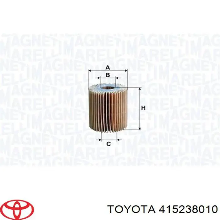 415238010 Toyota Фільтр масла