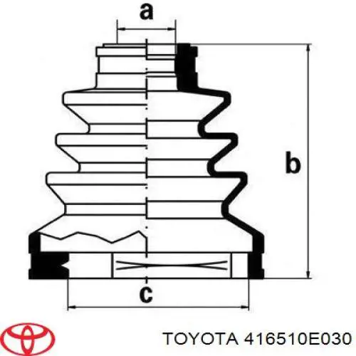  416510E030 Toyota