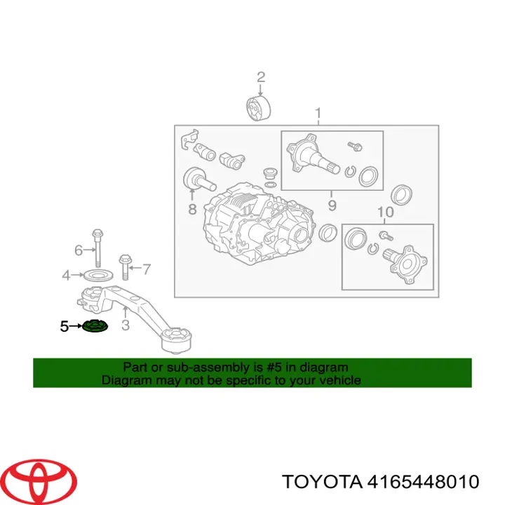 4165448010 Toyota 