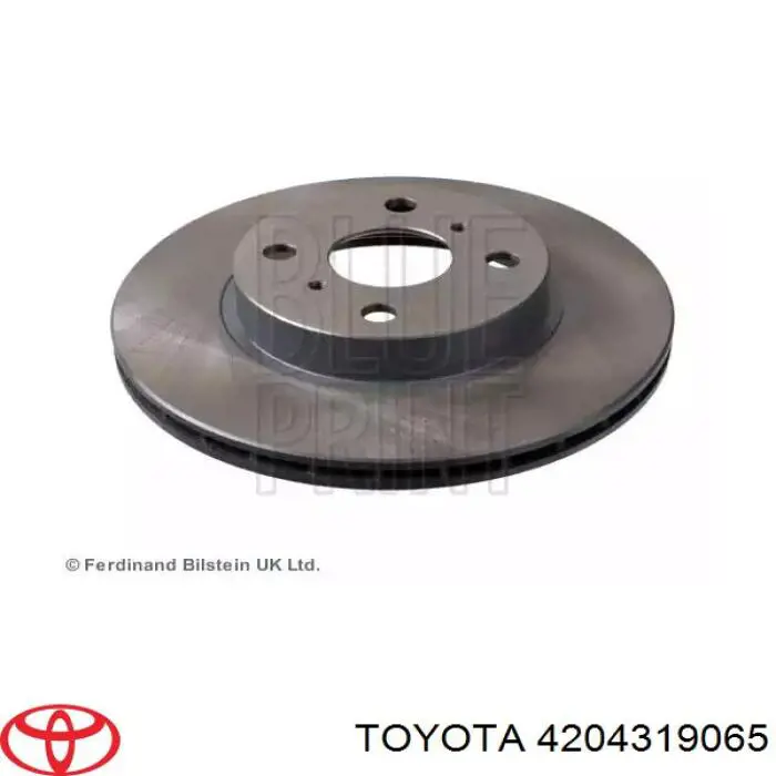 Задні дискові гальма Toyota 4204319065 ціна, від 37.86 USD