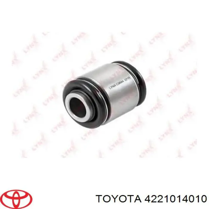 Сайлентблок заднього поперечного важеля, зовнішній 4221014010 Toyota