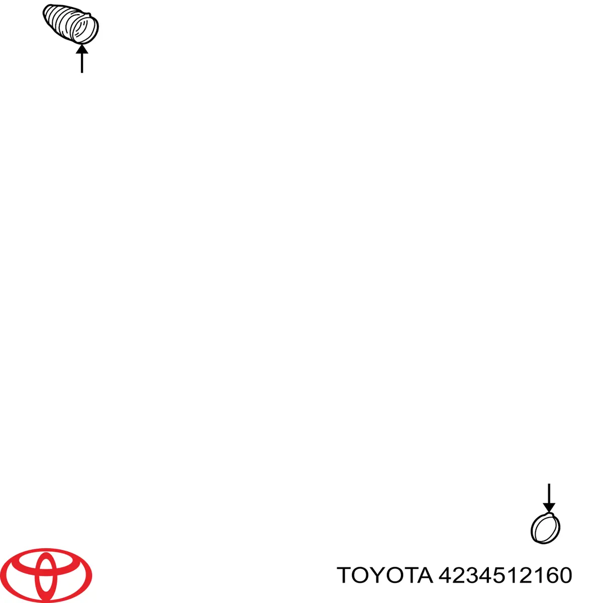 Хомут пильовика ШРКШа, універсальний Toyota 4234512160 ціна, від 3.22 USD