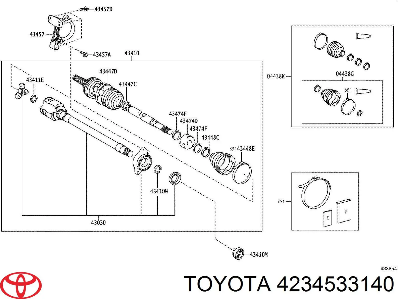4234533140 Toyota 