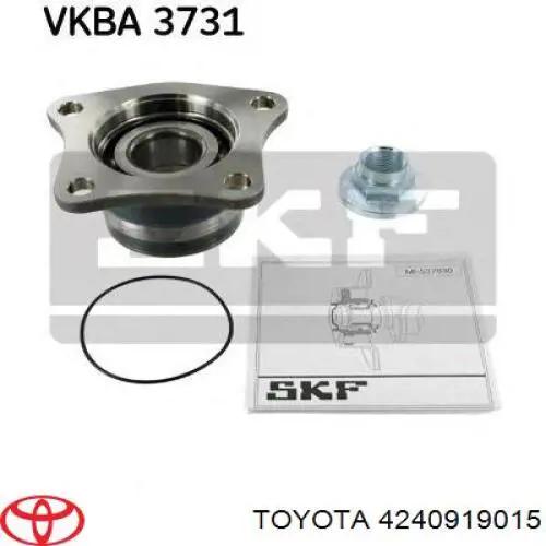 Підшипник маточини задньої Toyota 4240919015 ціна, від 27.96 USD
