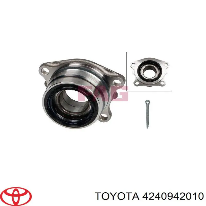 Купити 4240942010 Toyota Підшипник задньої ступиці