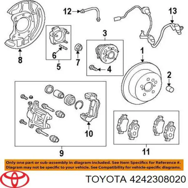 Купити 4242308020 Toyota 