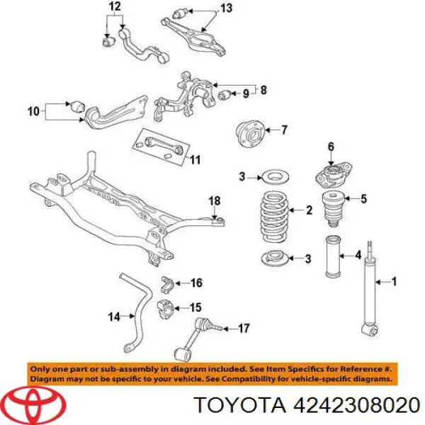  Toyota 4242308020 ціна, від 11.55 USD