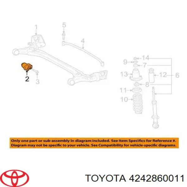  Toyota 4242860011 ціна, від 37.74 USD