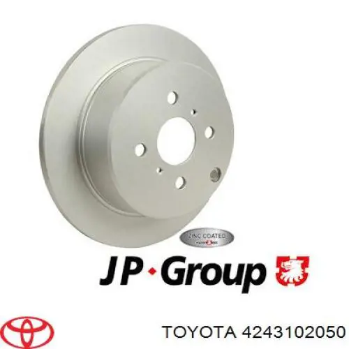 Купити 4243102050 Toyota Диск заднього гальма