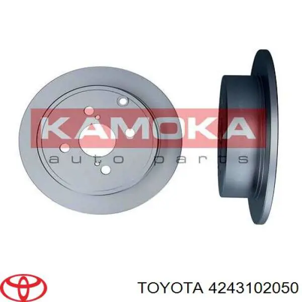 Задні дискові гальма Toyota 4243102050 ціна, від 29.02 USD