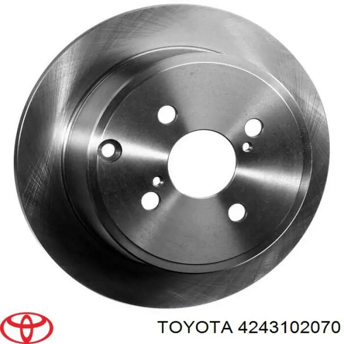 4243102070 Toyota Дискові гальма