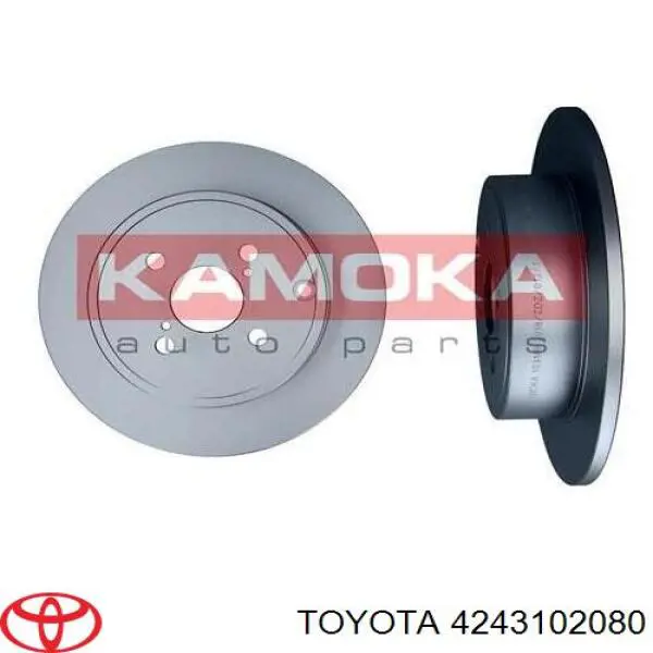 Гальмівні диски 4243102080 Toyota