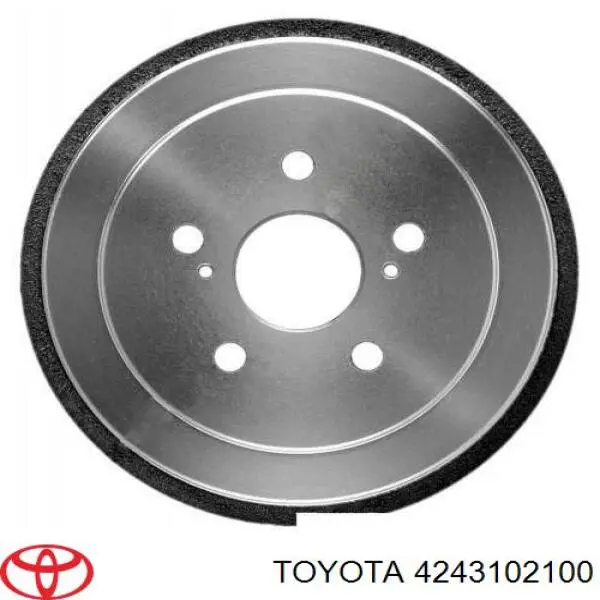 Барабан гальмівний задній Toyota 4243102100 ціна, від 24.07 USD