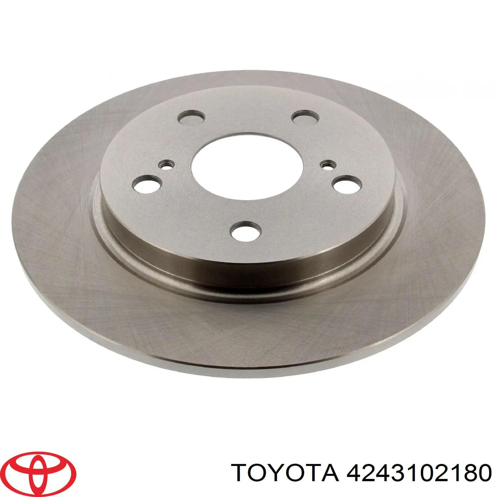 4243102180 Toyota диск гальмівний задній