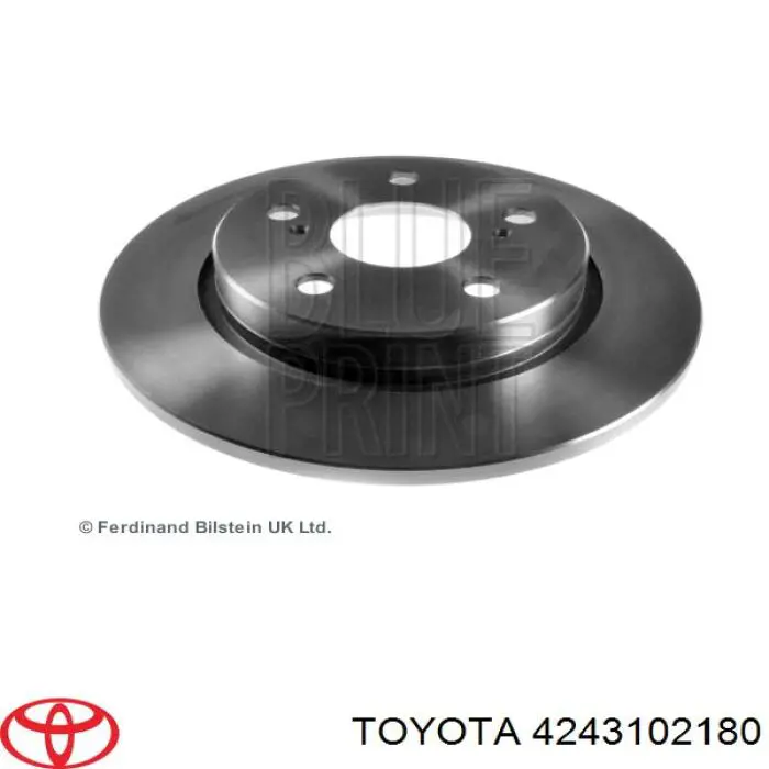 Купити 4243102180 Toyota Диск заднього гальма