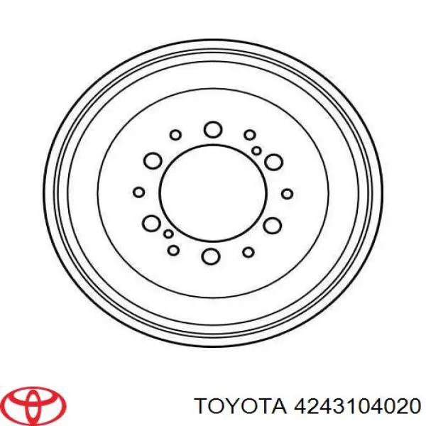 0986477167 Bosch Барабан гальмівний задній