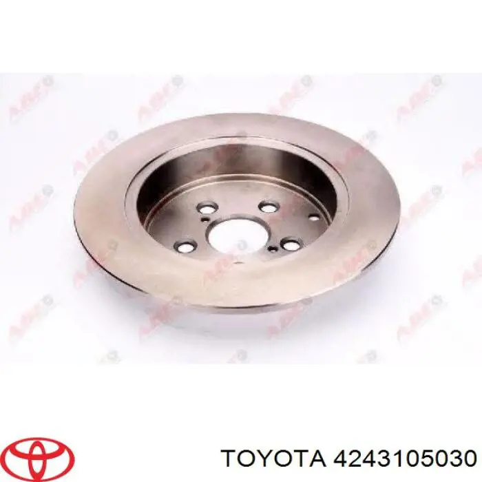 Гальмівні диски 4243105030 Toyota