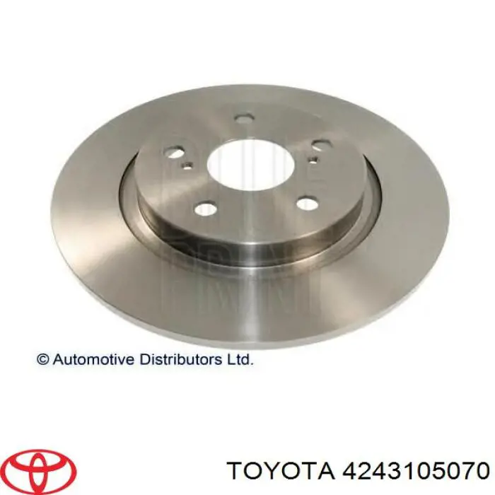 Задні дискові гальма Toyota 4243105070 ціна, від 28.16 USD