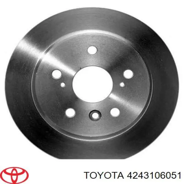 Задні дискові гальма Toyota 4243106051 ціна, від 40.56 USD