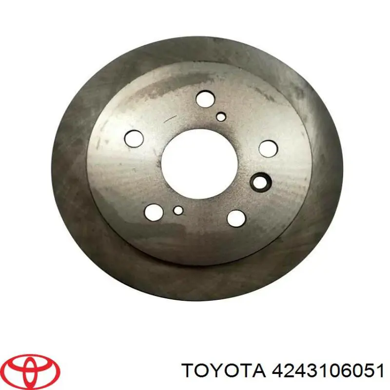 4243106051 Toyota диск гальмівний задній