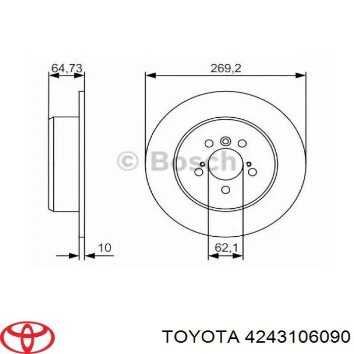  4243106090 Toyota