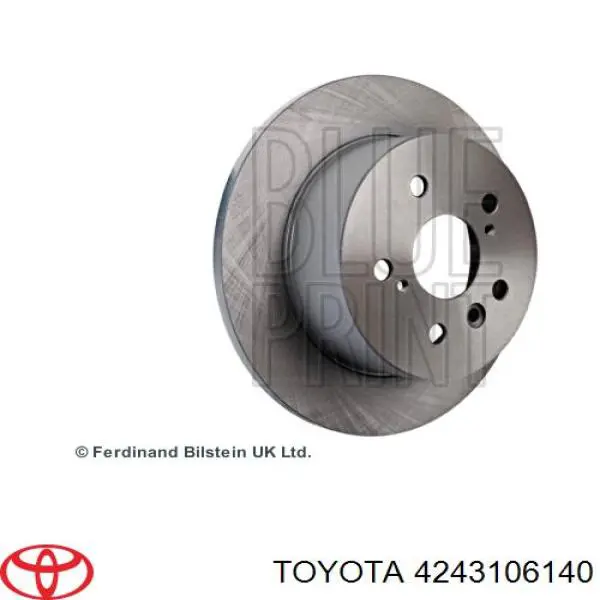 Гальмівні диски 4243106140 Toyota