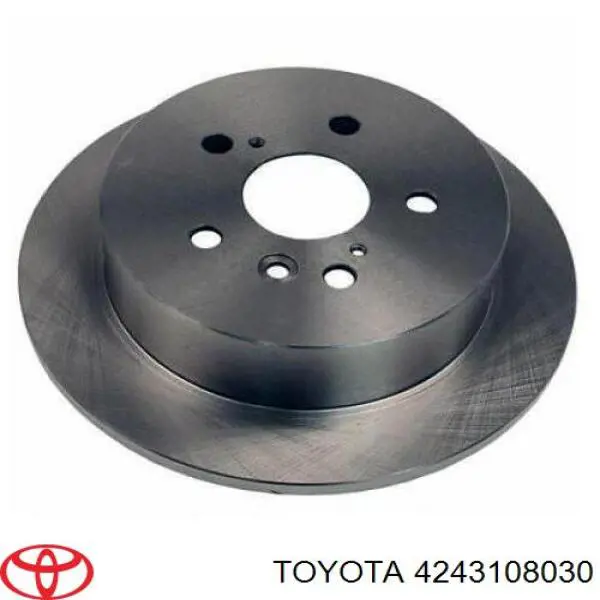4243108030 Toyota диск гальмівний задній