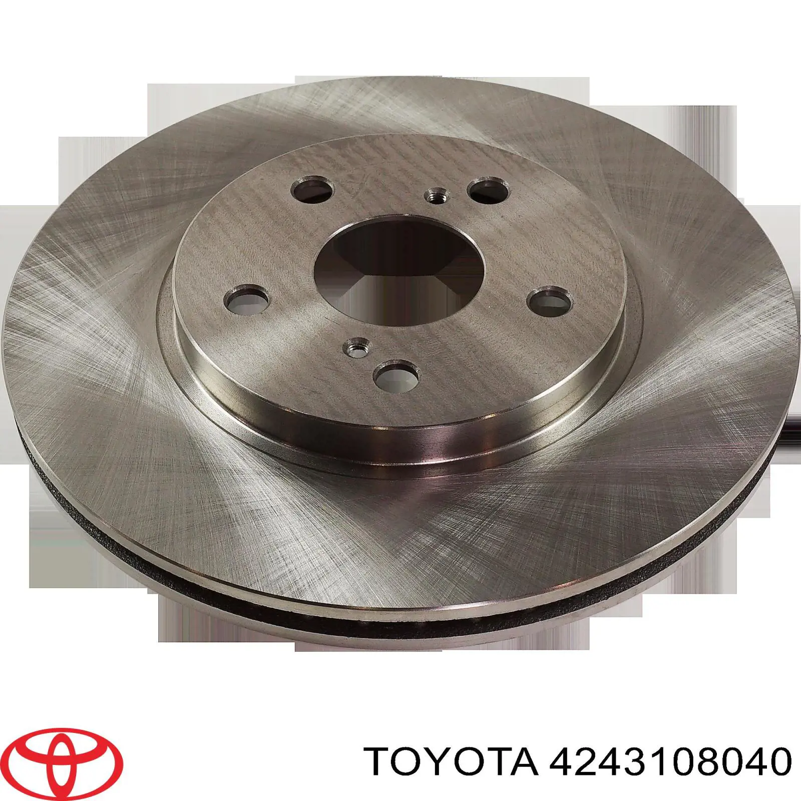 Диск гальмівний задній Toyota 4243108040