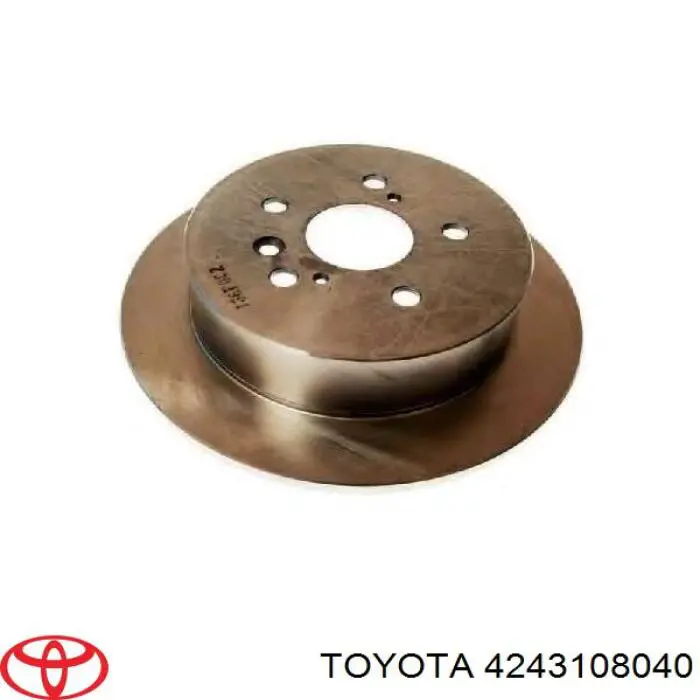 Задні дискові гальма Toyota 4243108040 ціна, від 37.11 USD