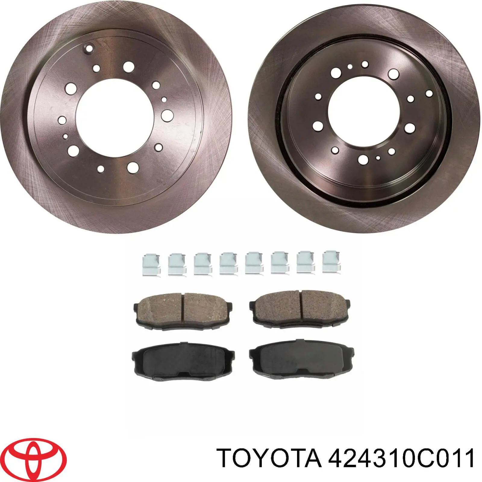 Гальмівні диски 424310C011 Toyota